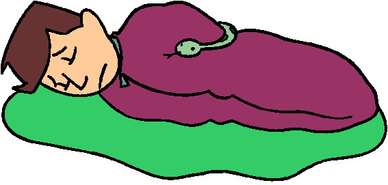 Sleeping clip art