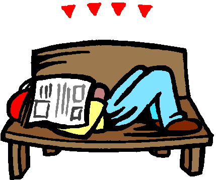 Sleeping clip art