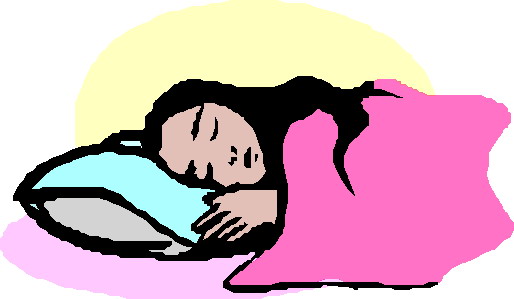 Sleeping clip art