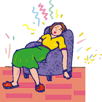 Sleeping clip art