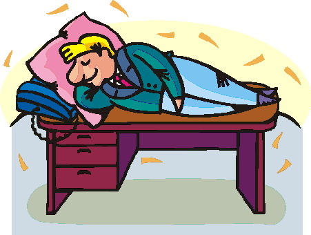 Sleeping clip art