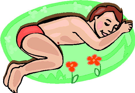 Sleeping clip art