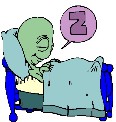 Sleeping clip art