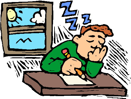 Sleeping clip art