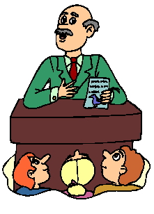 Speaking clip art