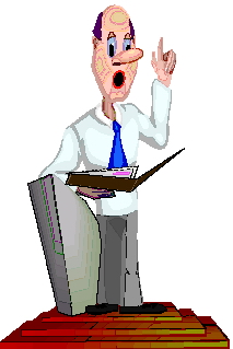 Speaking clip art