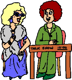 Speaking clip art