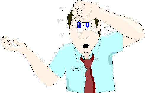 Sweating clip art