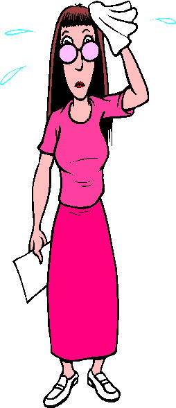 Sweating clip art