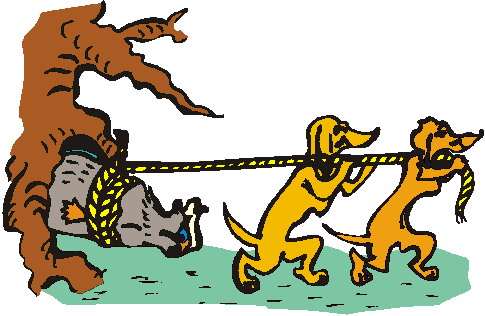 Tug of war clip art