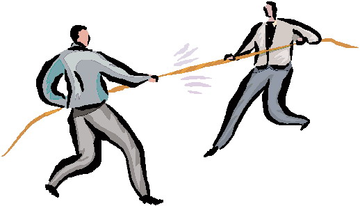 Tug of war clip art