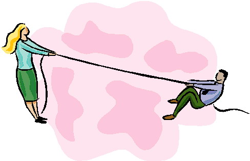 Tug of war clip art