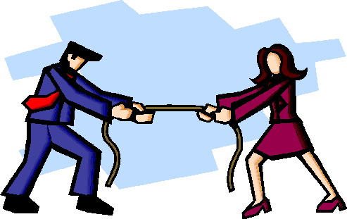 Tug of war clip art