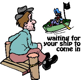 Waiting clip art