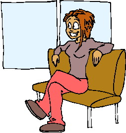 Waiting clip art