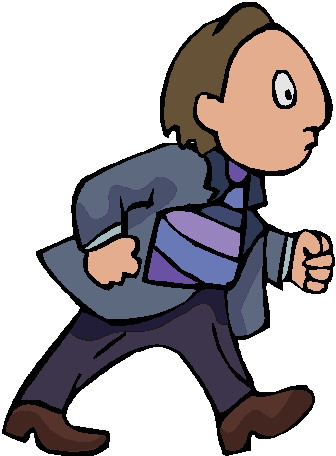 Walking clip art