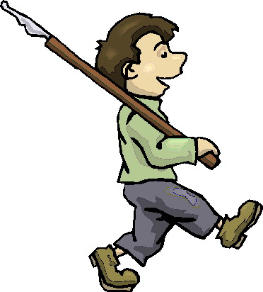 Walking clip art