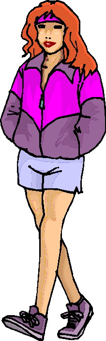 Walking clip art