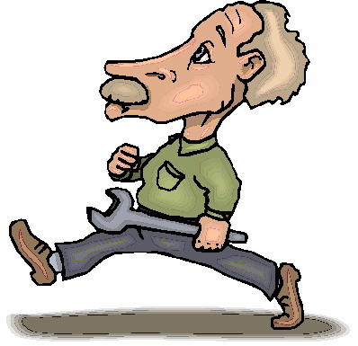 Walking clip art