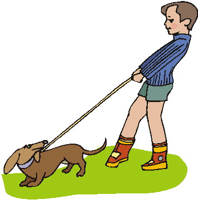 Walking clip art