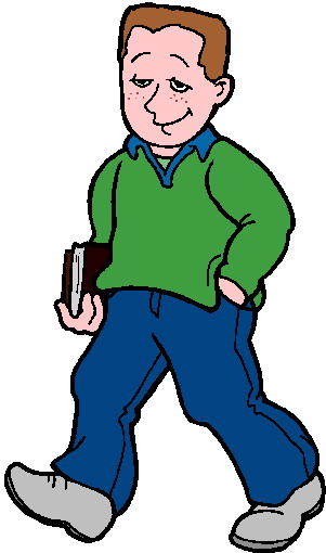 Walking clip art