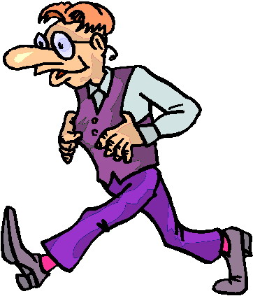 Walking clip art