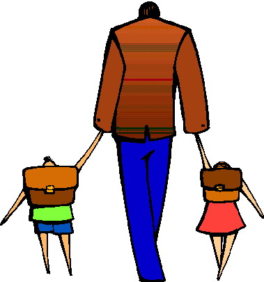 Walking clip art