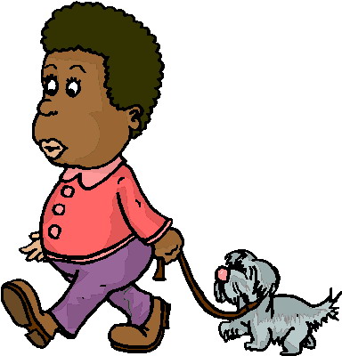 Walking clip art