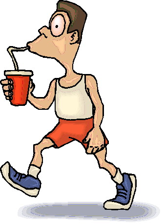 Walking clip art