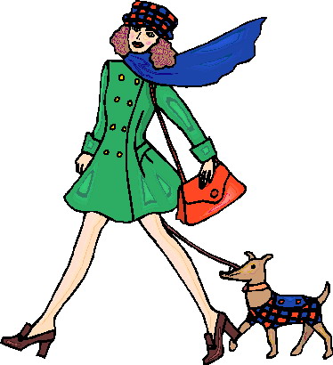 Walking clip art