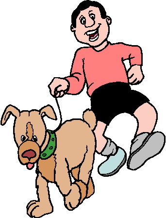 Walking clip art