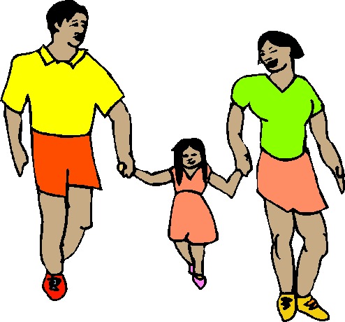 Walking clip art