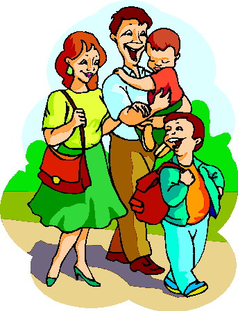 Walking clip art