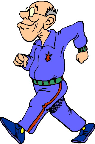 Walking clip art
