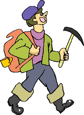 Walking clip art