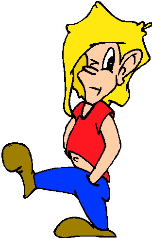 Walking clip art