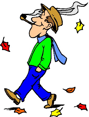 Walking clip art