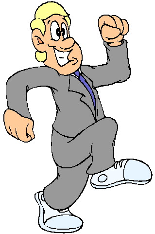 Walking clip art