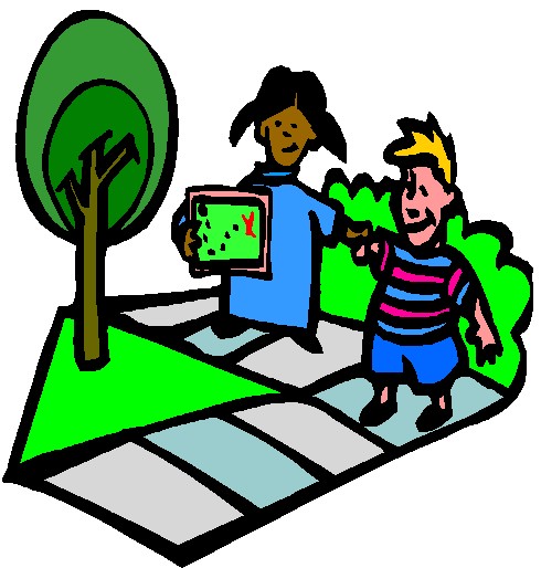 Walking clip art