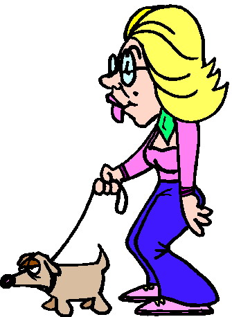 Walking clip art