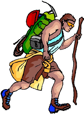 Walking clip art