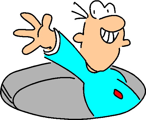 Waving clip art
