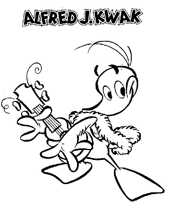 Alfred j kwak clip art