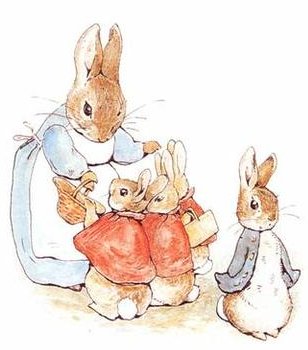 Beatrix potter clip art