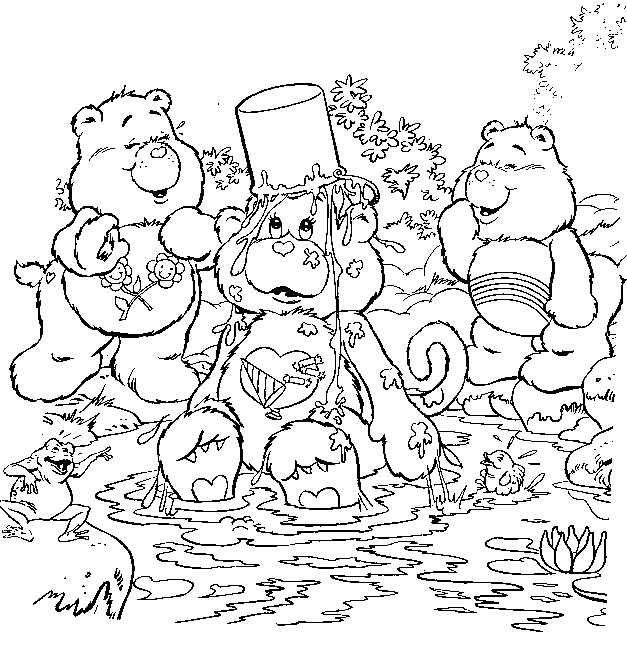 Care bears clip art