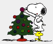 Christmas snoopy clip art