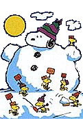 Christmas snoopy clip art