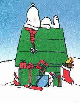 Christmas snoopy