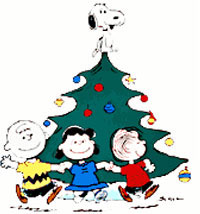 Christmas snoopy clip art