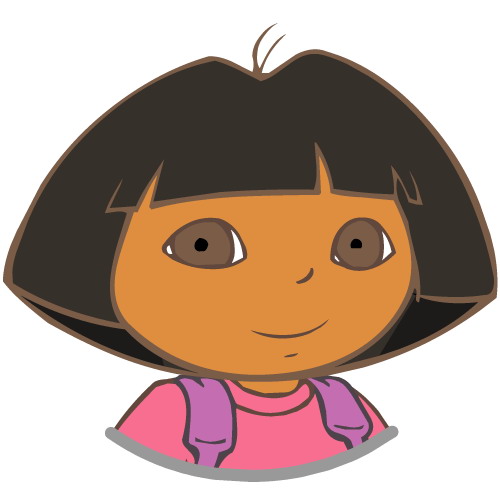 Dora the explorer clip art